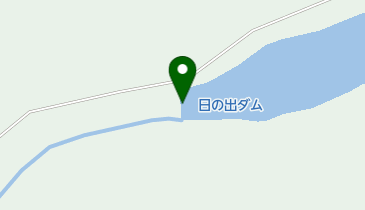 日の出ダムの地図画像