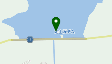 定山渓ダムの地図画像