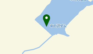 中の沢ダムの地図画像