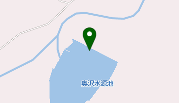奥沢ダムの地図画像