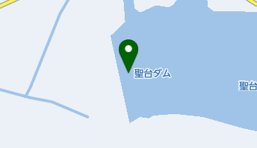 聖台ダムの地図画像