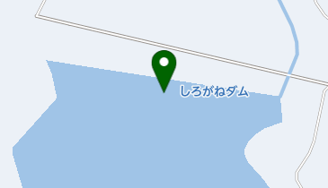 しろがねダムの地図画像