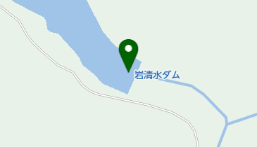 岩清水ダムの地図画像