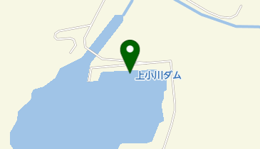 上小川ダムの地図画像