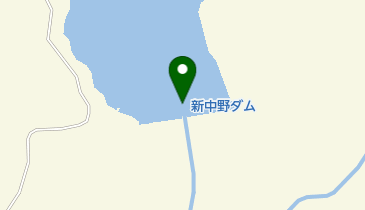 新中野ダムの地図画像