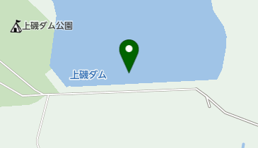 上磯ダムの地図画像