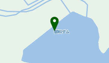 御料ダムの地図画像