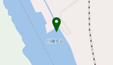川端ダムの地図画像