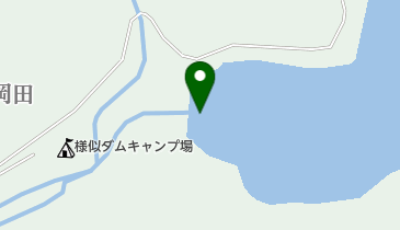 様似ダムの地図画像