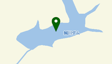 鰔川ダムの地図画像