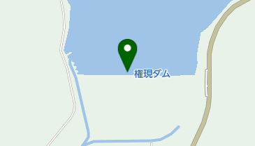 権現第1ダムの地図画像