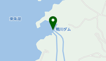 鴨川ダムの地図画像