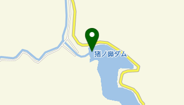 猪ノ鼻ダムの地図画像