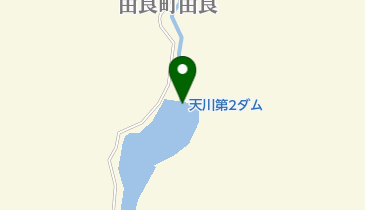 天川第2ダムの地図画像