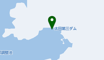 太田第三ダムの地図画像