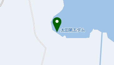 太田第五ダムの地図画像