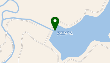 安室ダムの地図画像