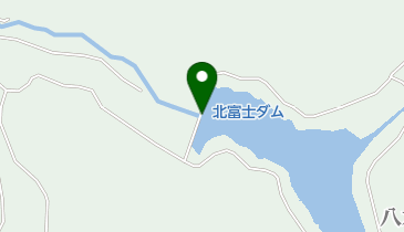 北富士ダムの地図画像