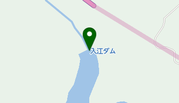 入江ダムの地図画像