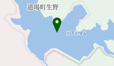 川下川ダムの地図画像