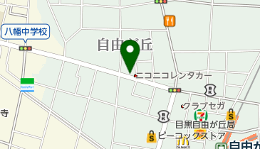 鮨幸の地図画像