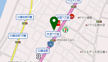 Audi Approved Automobile(アウディ・アプルーブド・オートモバイル) 広島の地図画像