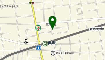 Clair Jiyugaoka(クレア ジユウガオカ) アロママッサージクレア自由が丘の地図画像