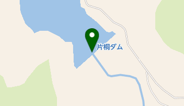 片桐ダムの地図画像