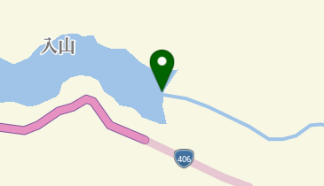 裾花ダムの地図画像