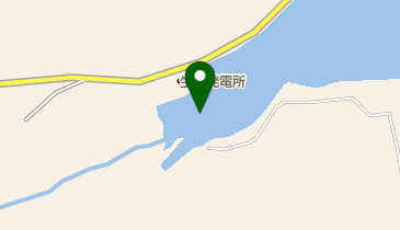 生坂ダムの地図画像