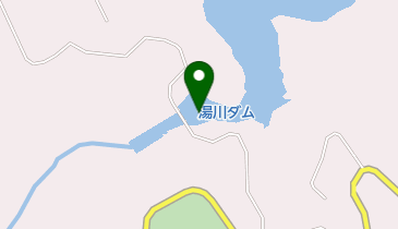 湯川ダムの地図画像