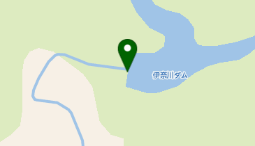 伊奈川ダムの地図画像