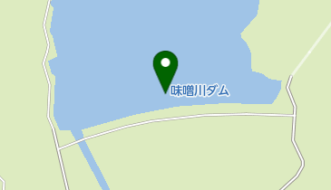 味噌川ダムの地図画像