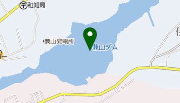 兼山ダムの地図画像