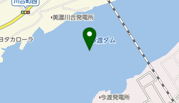 今渡ダムの地図画像