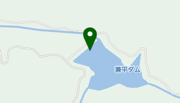 兼平防災ダムの地図画像