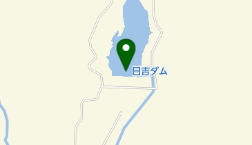 日吉防災ダムの地図画像