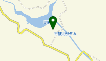不破北部防災ダムの地図画像