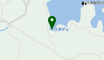 久末ダムの地図画像