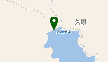久原ダムの地図画像