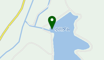 小川ダムの地図画像