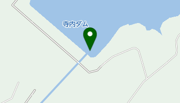 寺内ダムの地図画像