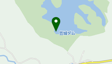 笠城ダムの地図画像