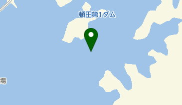頓田第1ダムの地図画像