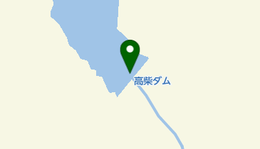 高柴ダムの地図画像