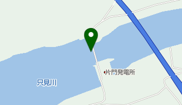 片門ダムの地図画像