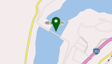 柳津ダムの地図画像