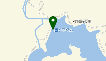 吉ヶ平ダムの地図画像