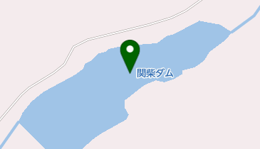 関柴ダムの地図画像
