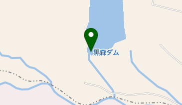 黒森ダムの地図画像